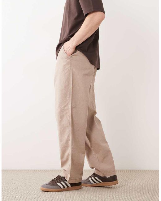 ASOS Natural Loose Pants for men