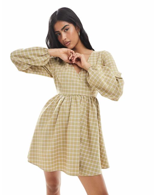 Daisy Street Natural – minikleid