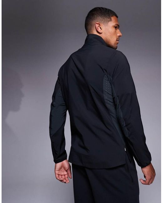 Adidas Originals Gray Adidas Running Adizero Jacket for men