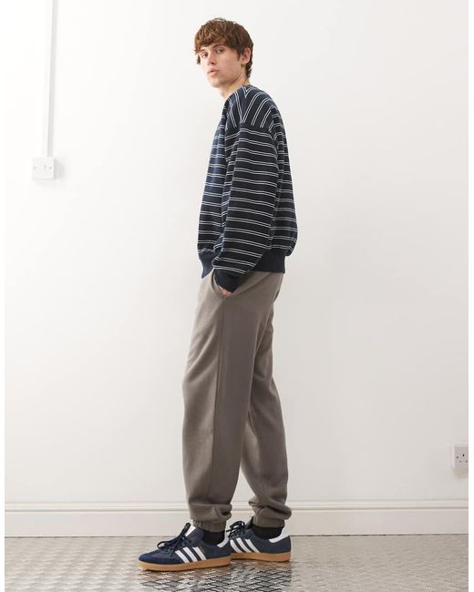 Collusion Gray Charcoal Cuffed jogger for men