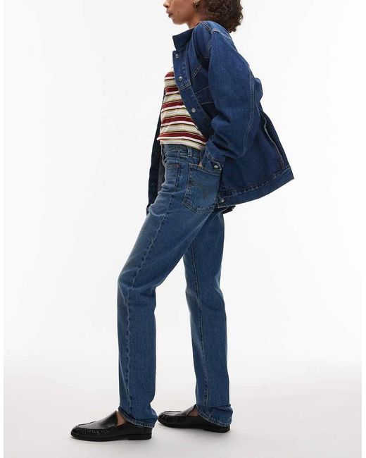 Levi's Blue Wedgie Slim Jeans