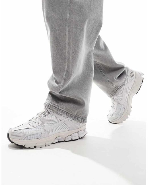 Nike Gray Zoom Vomero 5 Trainers for men