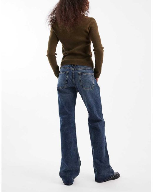 Cotton On Blue Low Rise Bootcut Jeans