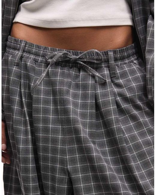 Collusion Gray Xl Balloon Tailored Trouser