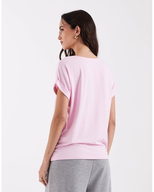 Top ras ONLY en coloris Pink