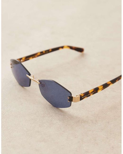Marc Jacobs Gray Marc Jacobs Square Sunglasses