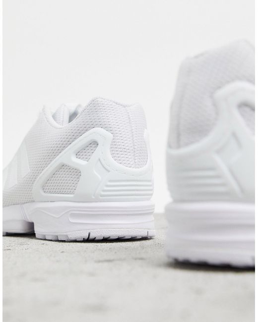 adidas Originals Synthetic Zx Flux in White for Men - Save 15% | Lyst  Australia