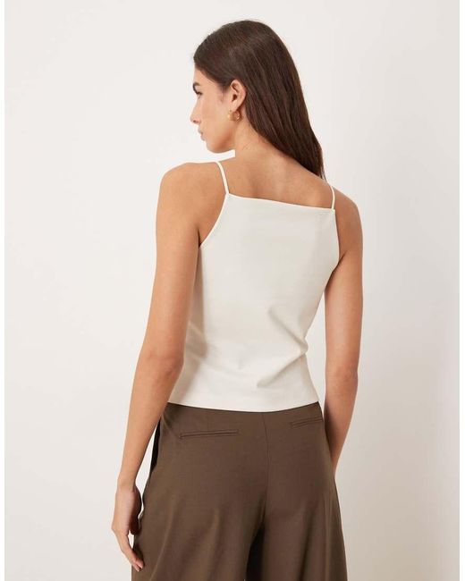 Calvin Klein White Monogram Cami