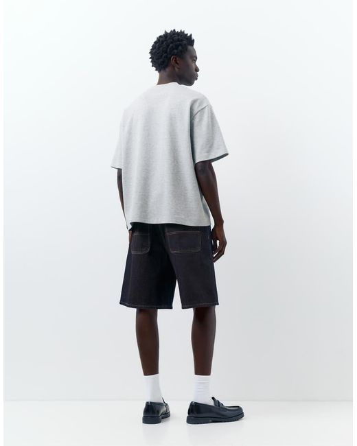 Bermuda Ampi E Comodi di Pull&Bear in Blue da Uomo