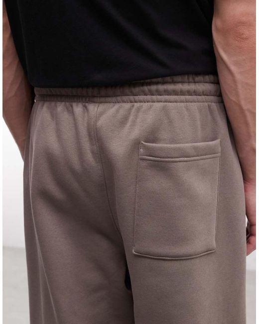 Nike Brown Brooklyn Open Hem joggers for men
