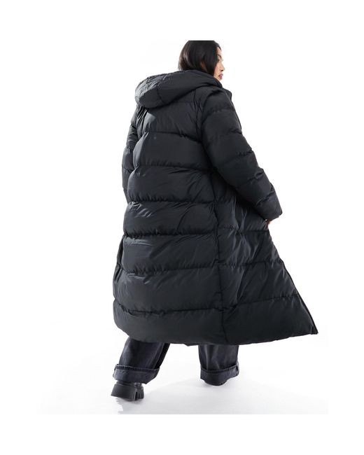 Yours Black 2 In 1 Padded Puffer Jacket In