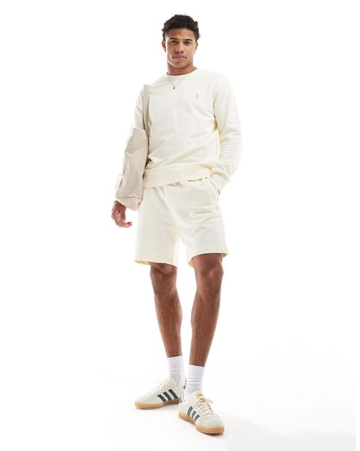 Pantaloncini della tuta di Polo Ralph Lauren in White da Uomo