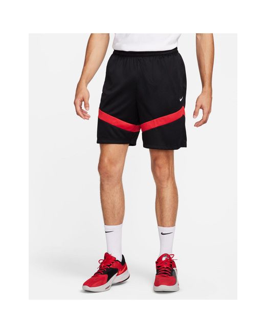 Icon - short 8 pouces à logo swoosh - et rouge Nike Basketball pour homme en coloris Red