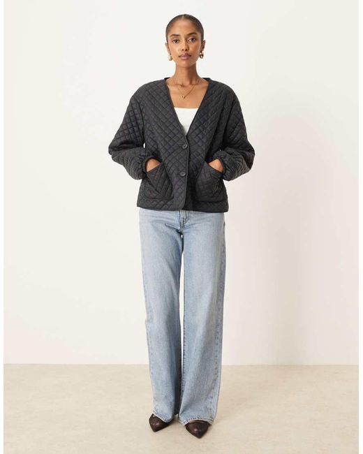 Vila Black Quilted Jacket