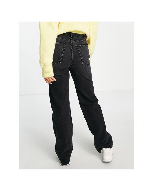 Mango Denim Dad Straight Leg Jeans in 