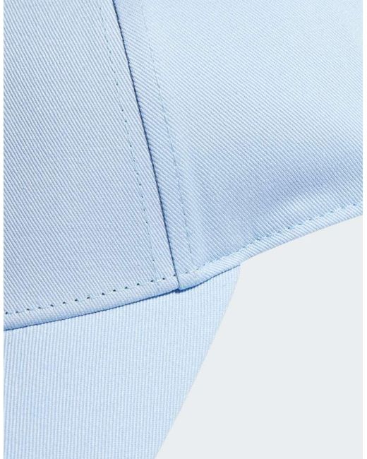 Adidas Originals Blue 3-stripes New Logo Baseball Cap
