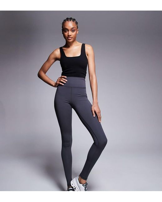Leggings Deportivos Para Yoga De Tejido Suave Icon De Tall 4505 de color Blue