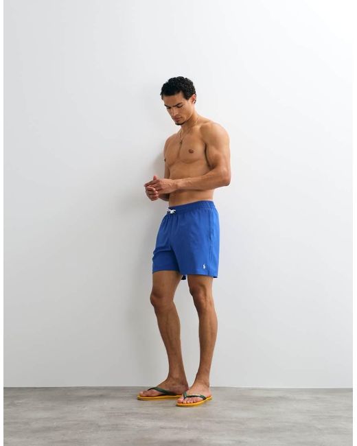 Polo Ralph Lauren Blue Traveller Swim Trunks