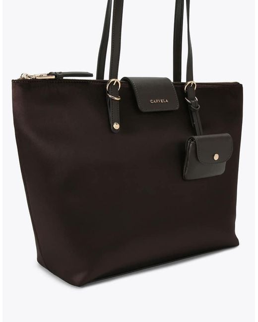 Carvela Kurt Geiger Black Marcela Nylon Tote