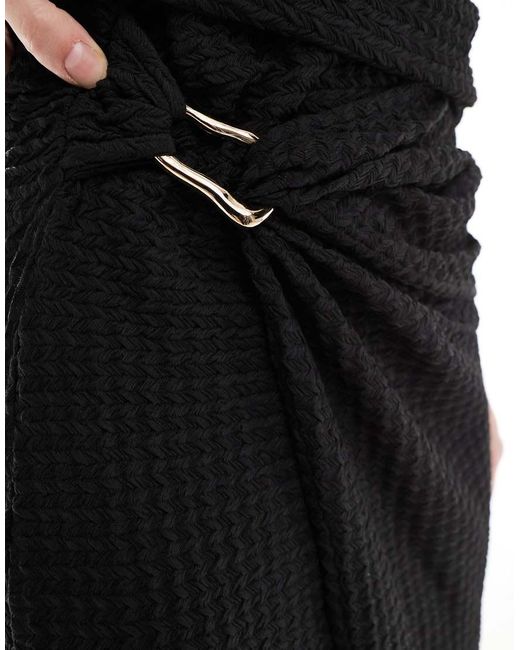 Threadbare Maxi-Rok in het Black