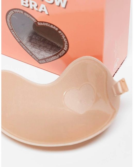 Perfect Secrets Pink No Show Sticky Bra