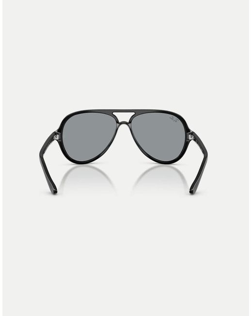 Ray-Ban Black Cats 5000 Classic Pilot Sunglasses With Lens for men