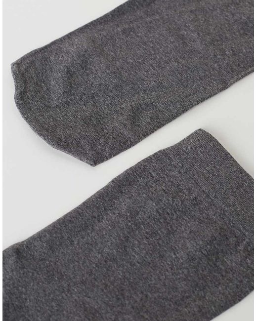 Calzedonia Gray 50 Denier Soft Touch Socks