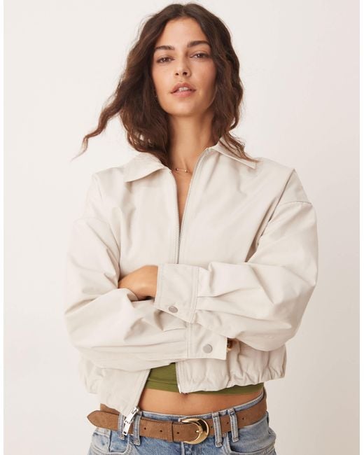 Abercrombie & Fitch Natural Clean Utility Jacket