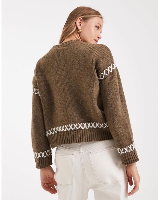 ONLY Brown – pullover