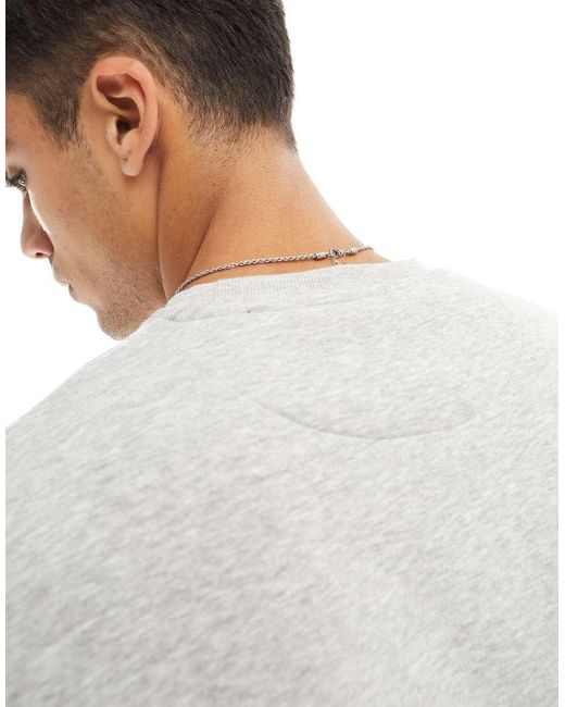 Jack & Jones White Oversized Sweat for men