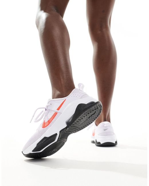 Zoom bella 6 - sneakers lilla e rosse di Nike in White