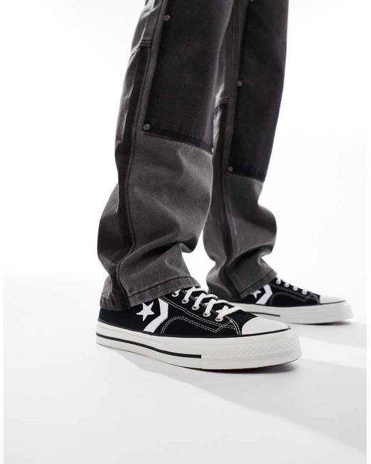 Star Player 76 Ox di Converse in Black