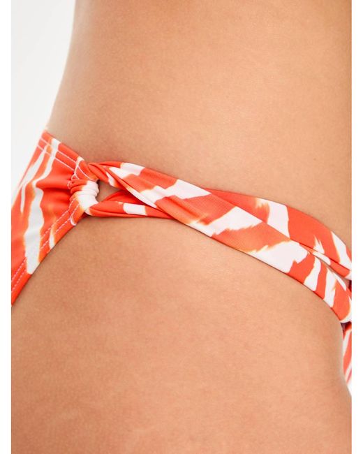KBX Orange Tanga Bikini Bottom