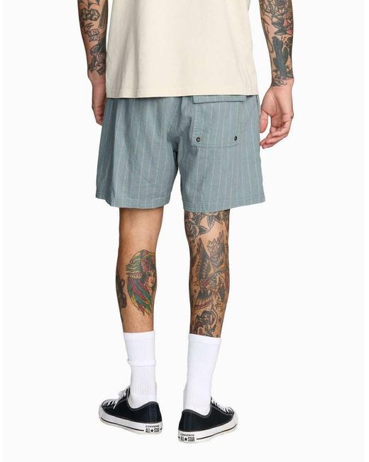 RVCA Blue Sands 17" Elastic Waist Walkshorts for men