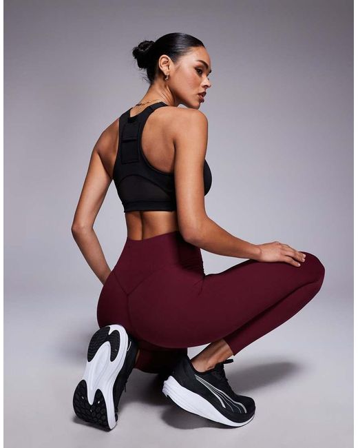 PUMA Blue 4Keeps Adjustable Athlete Sports Bra