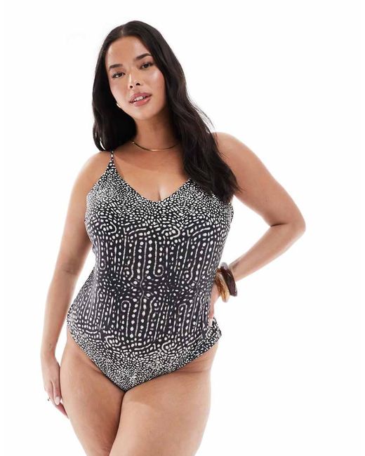 Pieces Plus Pieces Curve in het Multicolor