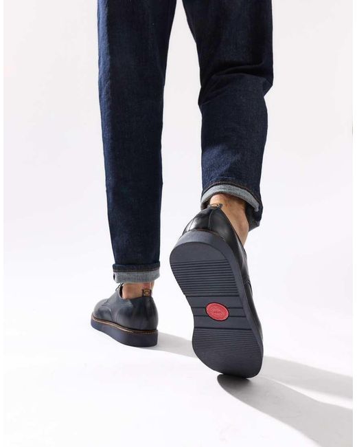 Base London Blue Roly Shoe for men