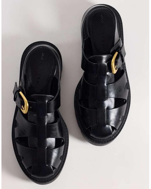 ASOS Black Magic Chunky Fisherman Shoes
