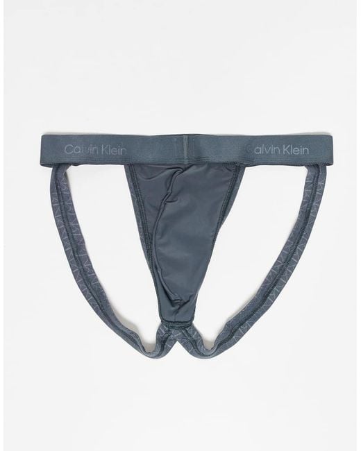 Calvin Klein Blue Lace Jock Strap for men