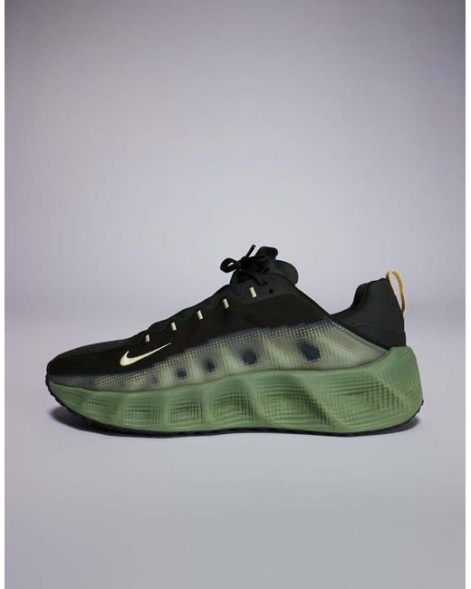 Nike Green Ava Rover Reflective Trainers for men