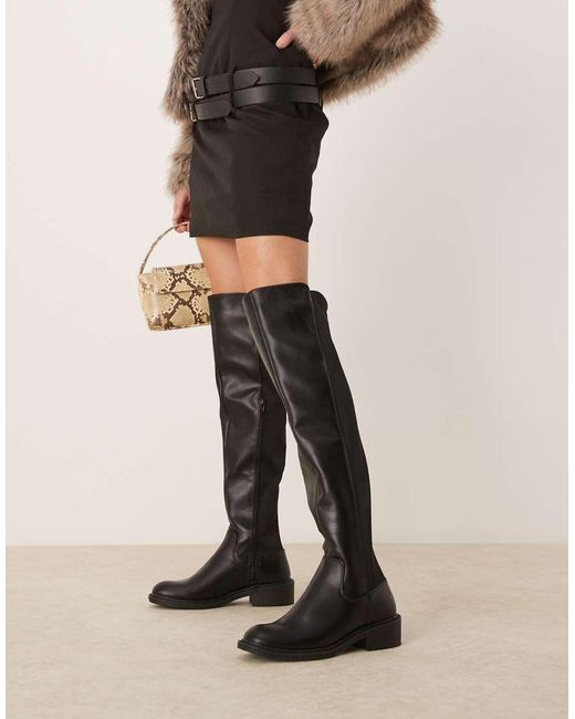 Women's Sleek Over-The-Knee Riding Boots