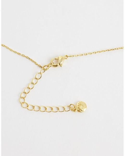 Orelia Metallic Cowboy Boot Charm Necklace