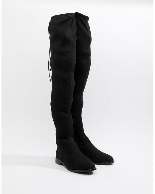 asos tall thigh high boots