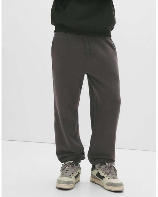 Pull&Bear Green Stwd Tracksuit Bottoms for men