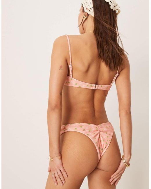 Dippin' Daisy's Natural Dippin Daisys Exclusive Olivia High Leg Bikini Bottom