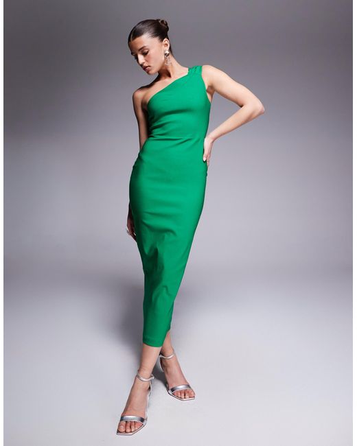 bodycon midaxi dress Stripe Printed Mesh Bodycon Midaxi Dress main image 0