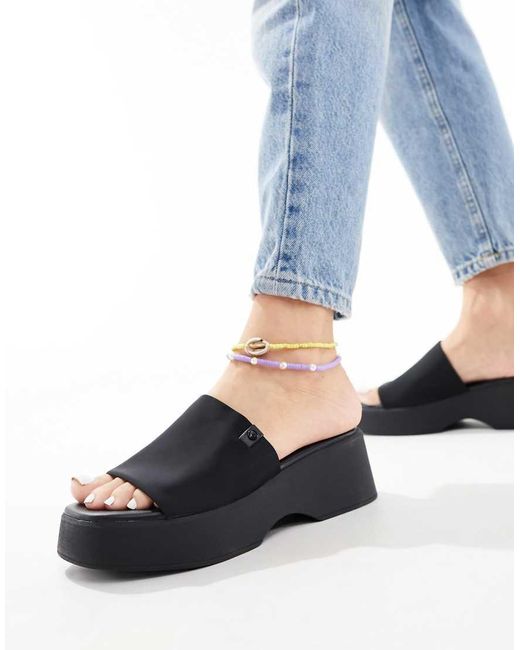 ALDO Blue Yassu Chunky Mule Sandals