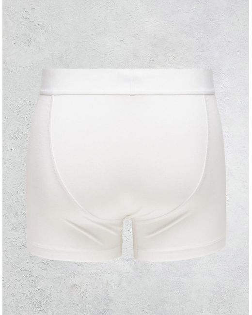 Pack De 3 Calzoncillos Bóxer Blancos Jonny De Weekday de hombre de color White