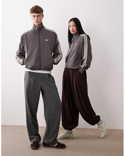 Adidas Originals Black Firebird Track Jacket for men