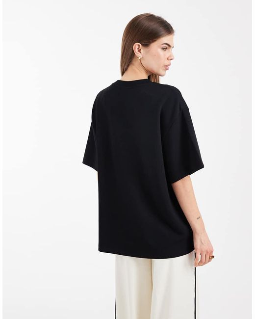 ASOS Blue Cupro Oversized T-shirt